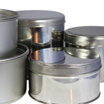 Putty cans and cans for wax
